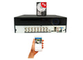Security 4in1 Video AHD Digital TVI DVR Recorder Analog Channel Evertech CCTV Camera Hybrid CVI HDD 8TB 16 H.265