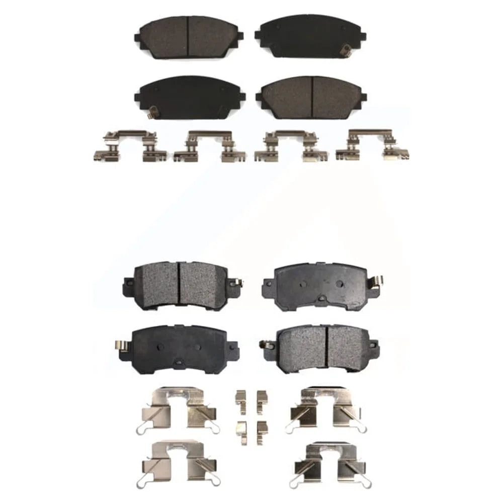 Ceramic CX-3 Front KTC-100292 Brake Pads 2016-2018 Rear Mazda Kit For