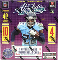 Panini Box Teal Exclusive Football Absolute Parallels Mega 2021 Fanatics
