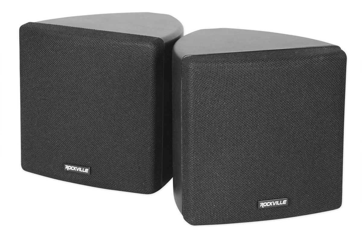 JBL Pendant+Ceiling Home Speakers Cube+(2) 3.5" Receiver+(6) Black Audio 6-Zone