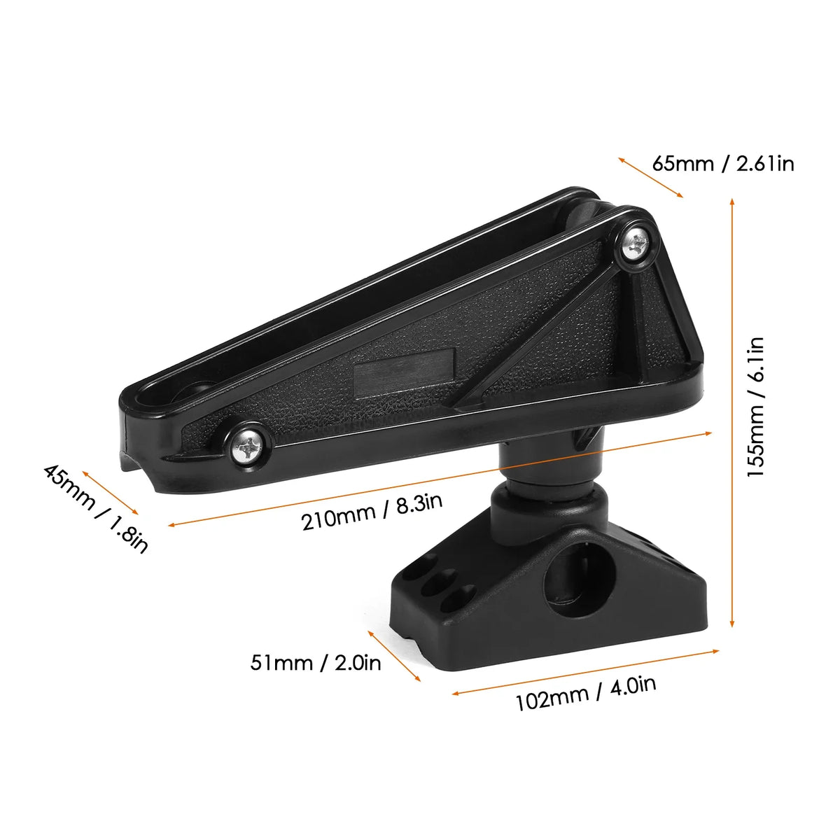 Fishing for Canoe with Boat Kayaks System Side Deck Lock Small Anchor Release Portable Mount