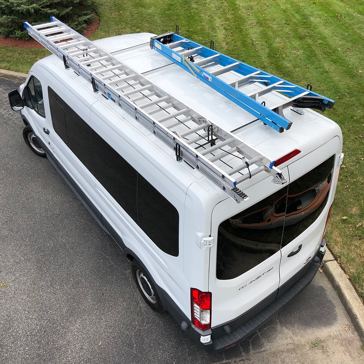 Rack 2015-on Bar 3 GFY Vantech Cargo Medium Recreational Duty Fits: Roof / Roof Ladder Heavy Transit Commercial Van