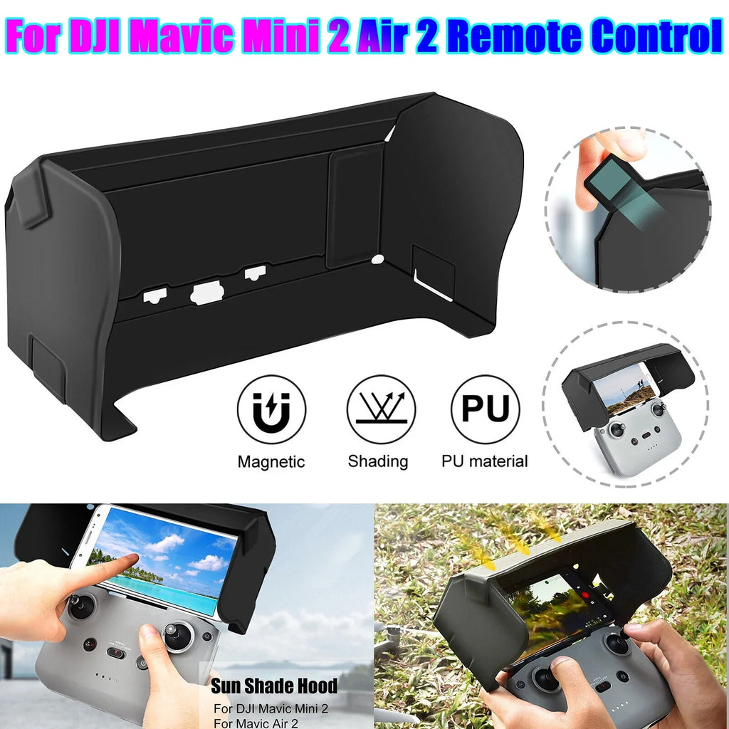 Mini Phone Hood DJI Foldable Shade Mavic Drone Air 2 US Remote Sun 2 Control for