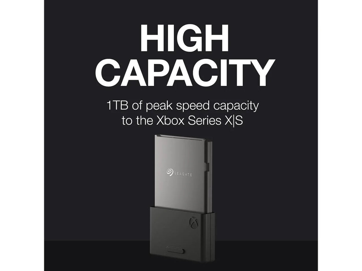 Certified 1TB Card Xbox Seagate Storage X|S Refurbished SSD Series for Expansion