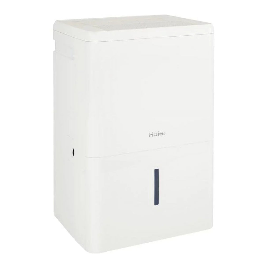 Portable Digital 3-Speed Dehumidifier LED Controls Haier 50-Pint