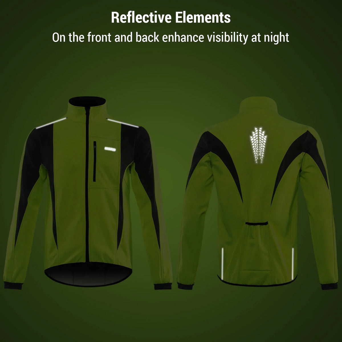 for Jacket Outerwear Warm Ultimate Windproof Waterproof Arsuxeo Protection Winter Bike Cycling -