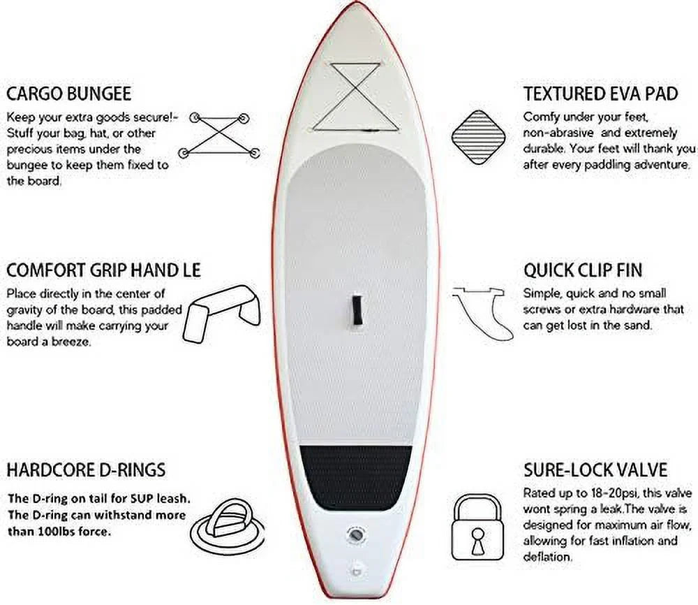 CO 11'33"6" Board Accessories Stand XYLOVE Package Levels SUP and Up Skill for Paddle All