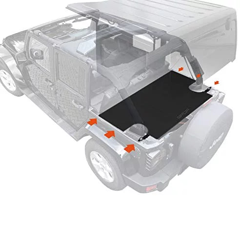Freedom PLUS GPCA for Wrangler LITE (UPGRADED) Rubicon/ Cargo JK Unlimited Sport/ Sahara/ models 4DR Cover 2007-2018