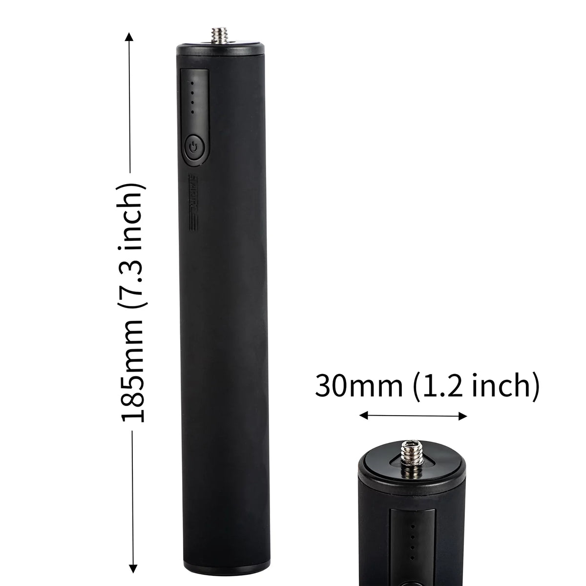 Handle 9 GoPro Multifunctional Battery Replacement 2 Large USB Action Inch Action 8 2 Capacity FIMI PALM ON Grip Walmeck Power PALM 6000mAh Charging with hero 10 OSMO Bank FIMI Port for 1/4 Screw
