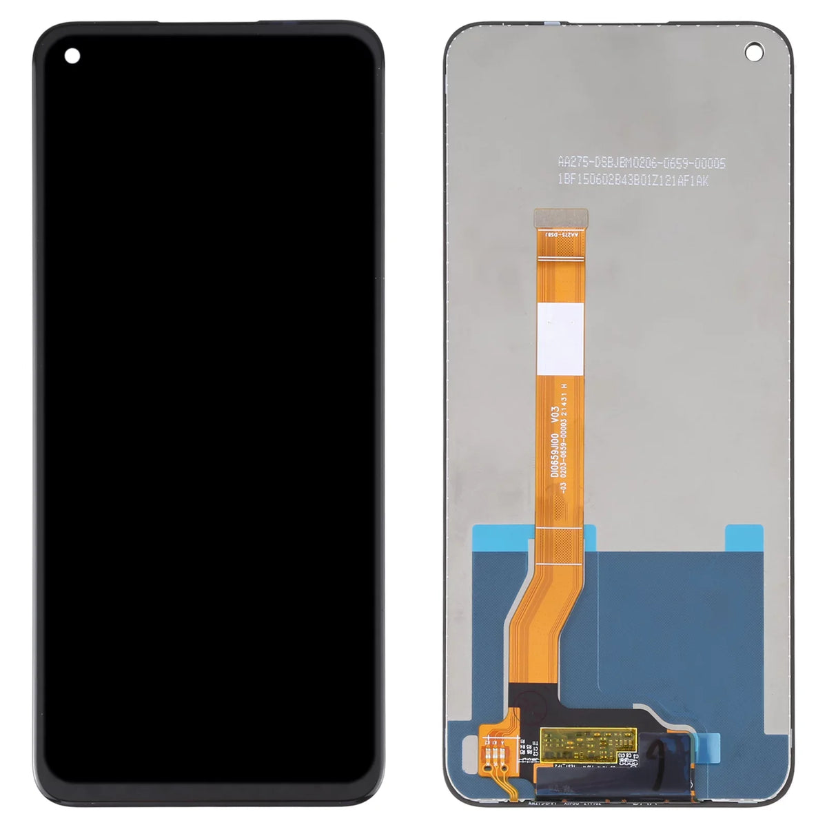 Lite Assembly For 5G Digitizer CPH2409 LCD OnePlus 2 with Screen CE Nord CPH2381 OEM (Black) Full