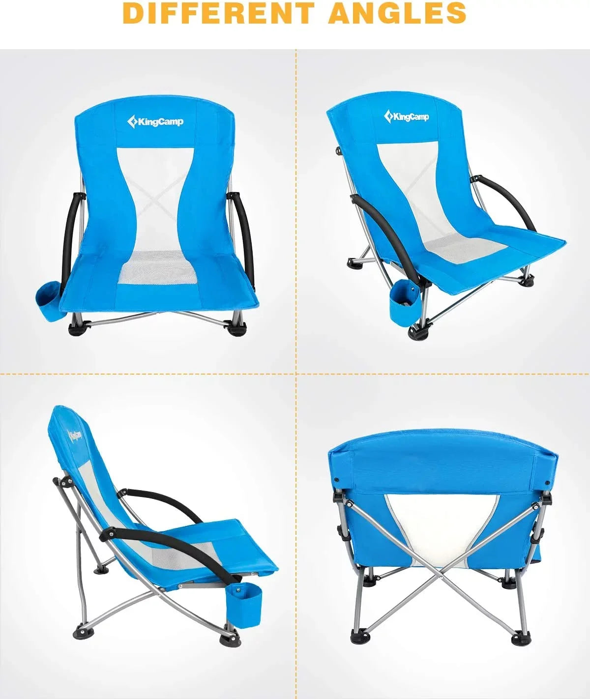 Concert pack 2 Chair Chair, Back Camping Camping ingCamp High of Folding Beach