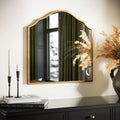 Mirror Wide Wall Lizette Gold Farmhouse Metal Arch