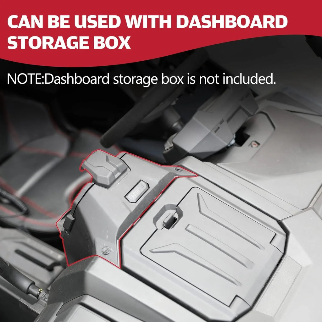 Box XP Electric PRO Organizer Holder Polaris Tablet Storage with UTV RZR PRO & for A Device