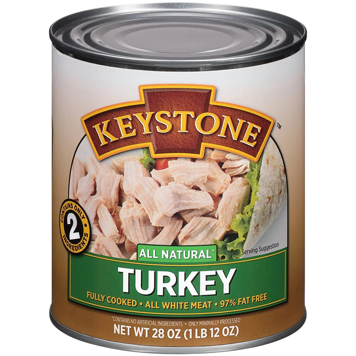 Food 28 of Keystone Turkey Hiking Cans to For Pack oz Survival 6 Camping (6 Natural Pack) Backpacking Ready All and Emergency Eat- Can