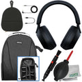 '- More & WH-1000XM5 (7pc Wireless Includes: (Black) liquid-Resistant Essential Bundle) Ultimaxx Gadget Headphones Noise-Canceling Bundle Over-Ear Backpack