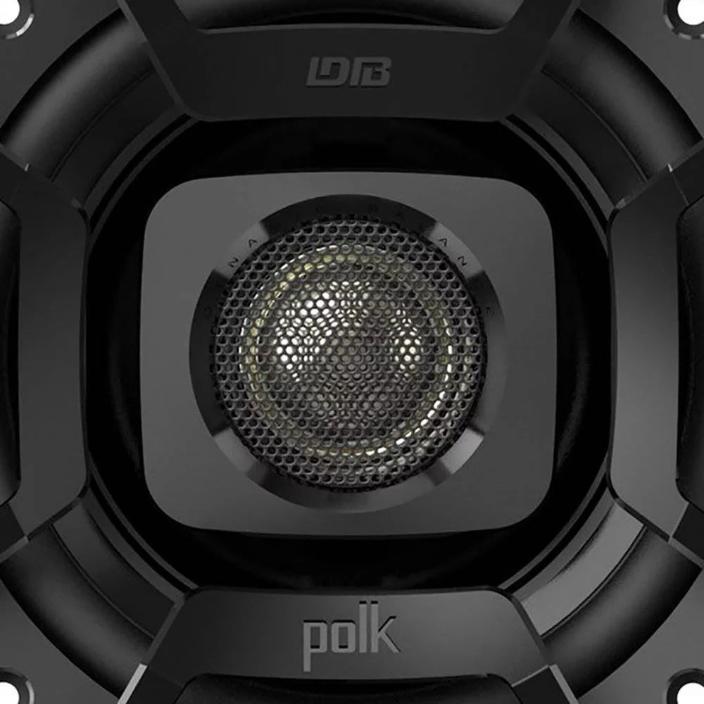 Audio Stereo Polk Way (4 Speakers 5.25 Inch 2 DB522 Car/Marine ATV Pack) 300W