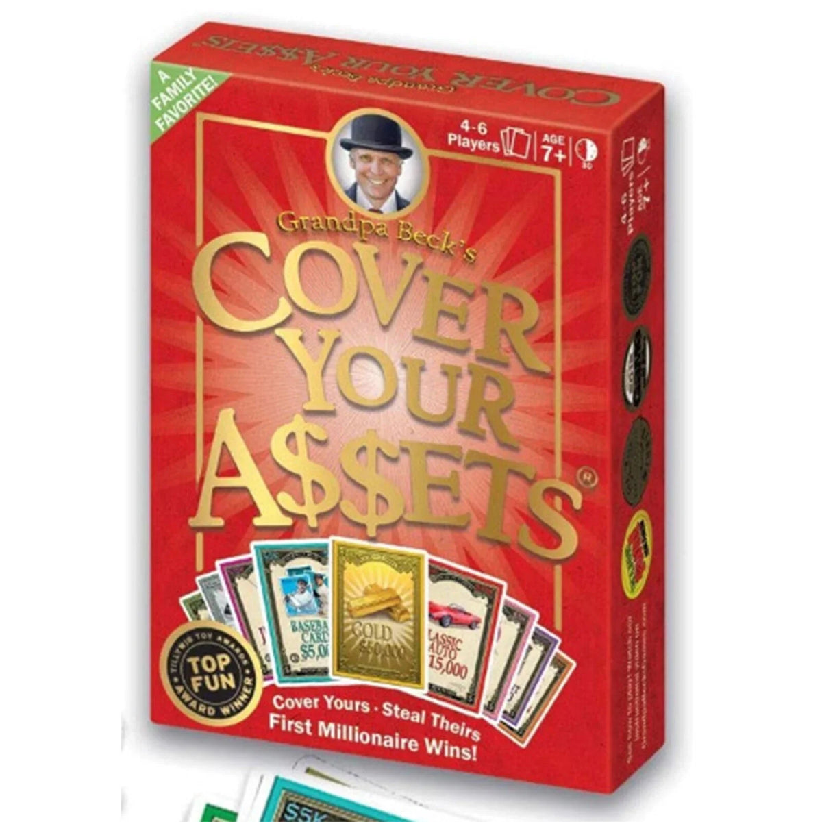 Cover Set Card Family-Friendly Collecting Assets Toy Your Grandpa Becks Fun Game