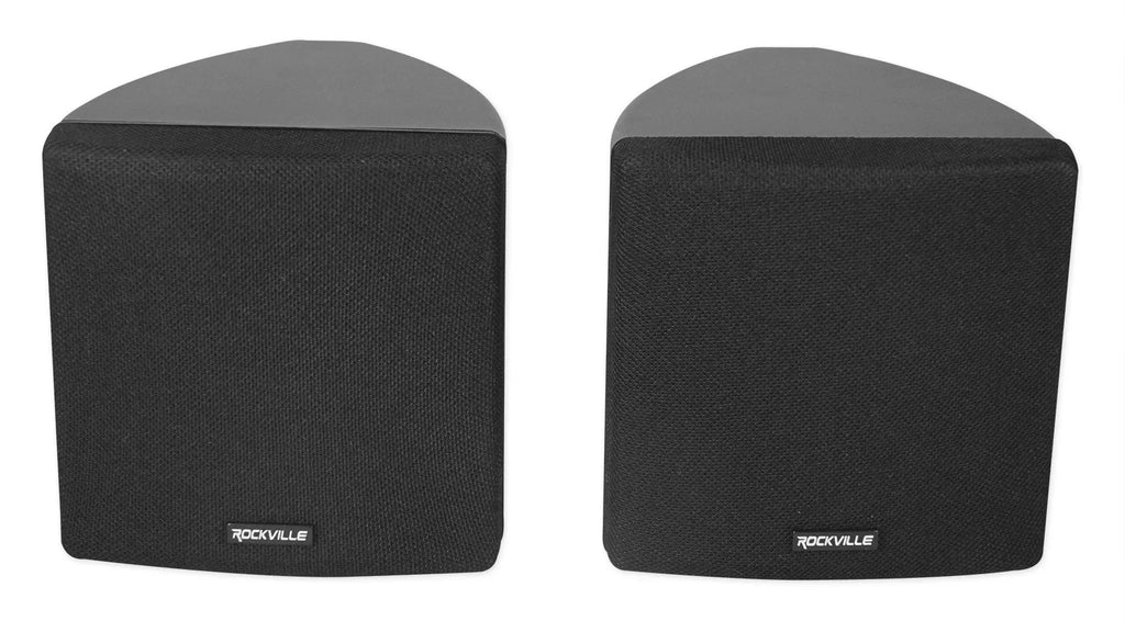 JBL Pendant+Ceiling Home Speakers Cube+(2) 3.5" Receiver+(6) Black Audio 6-Zone