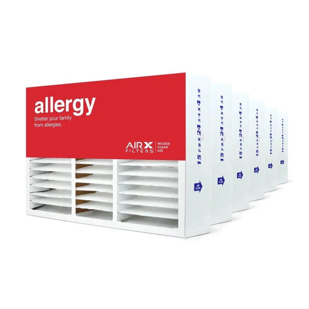 for Honeywell AIRx AC CF200D1625, CF200A1008 FC100A1029 16x25x5 MERV Furnace 6-Pack, Allergy Made HVAC Filters the Replacement Air Filter in USA 11