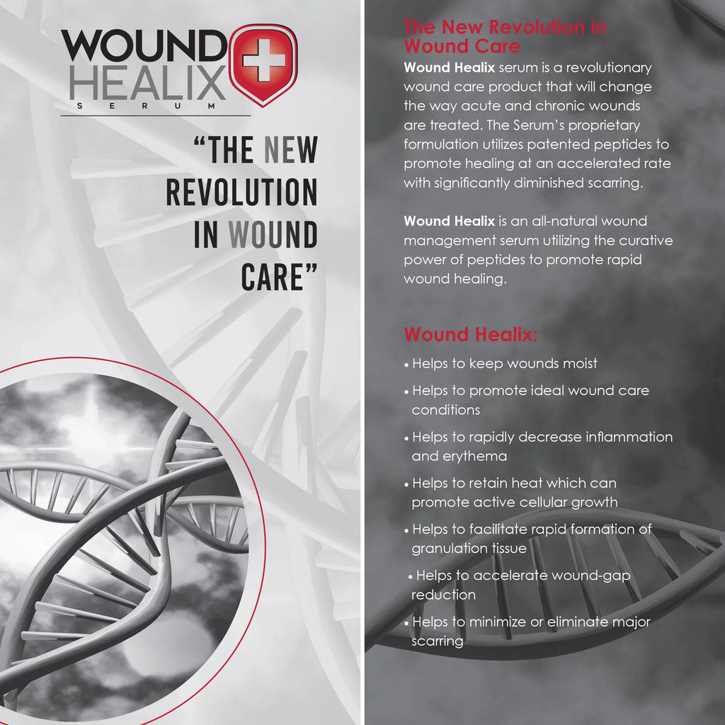 Serum Healix - Rapid Care Wound & Patented Burn Wound