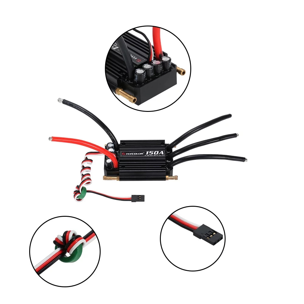 for with ESC Speed BEC Brushless Pinnaco Controller Boat 5.5V/5A RC Electronic