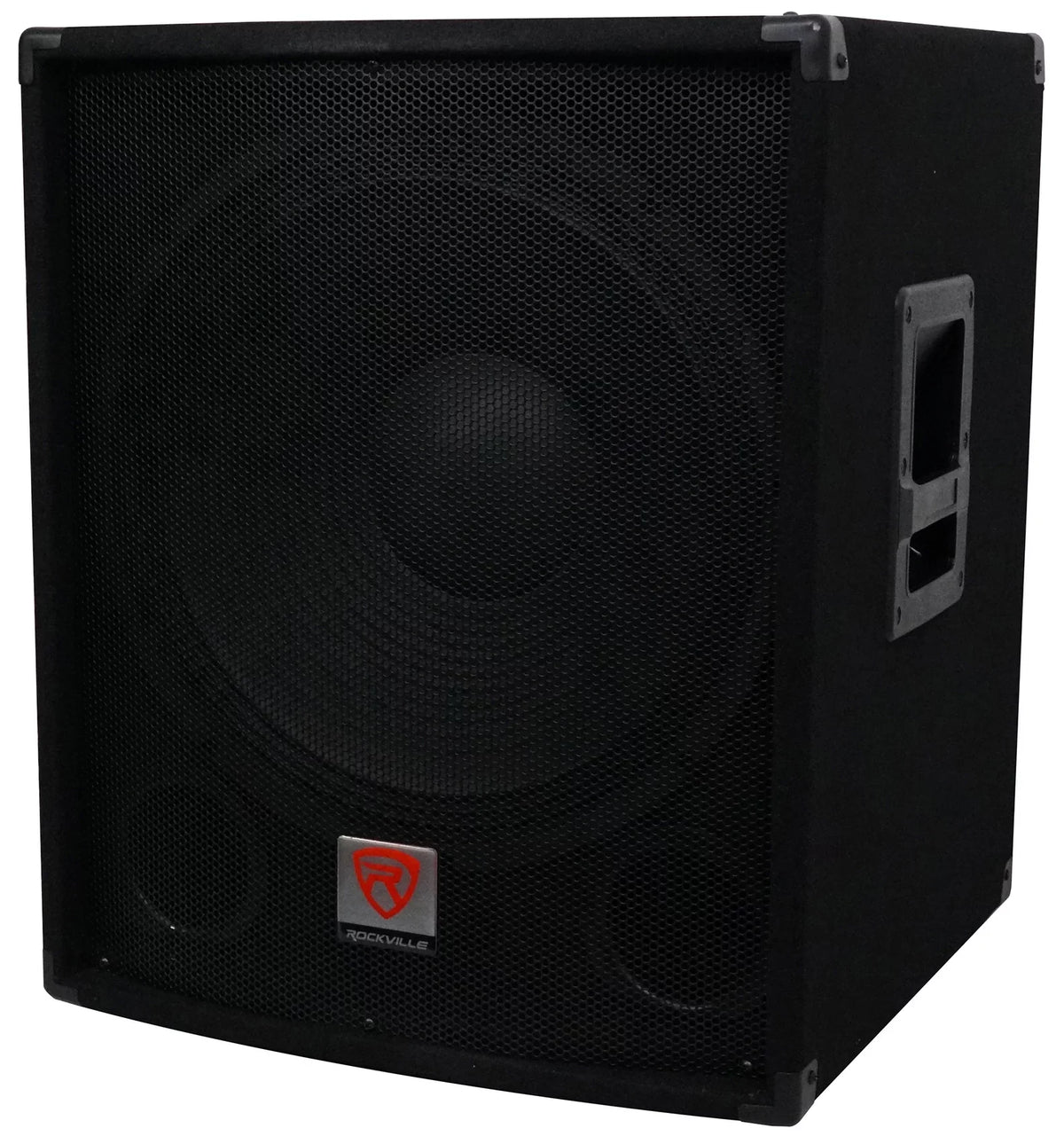 Casters 18" Steel + 4-Ohm Pro Subwoofer Passive DJ Rockville Watt SBG1184 1000