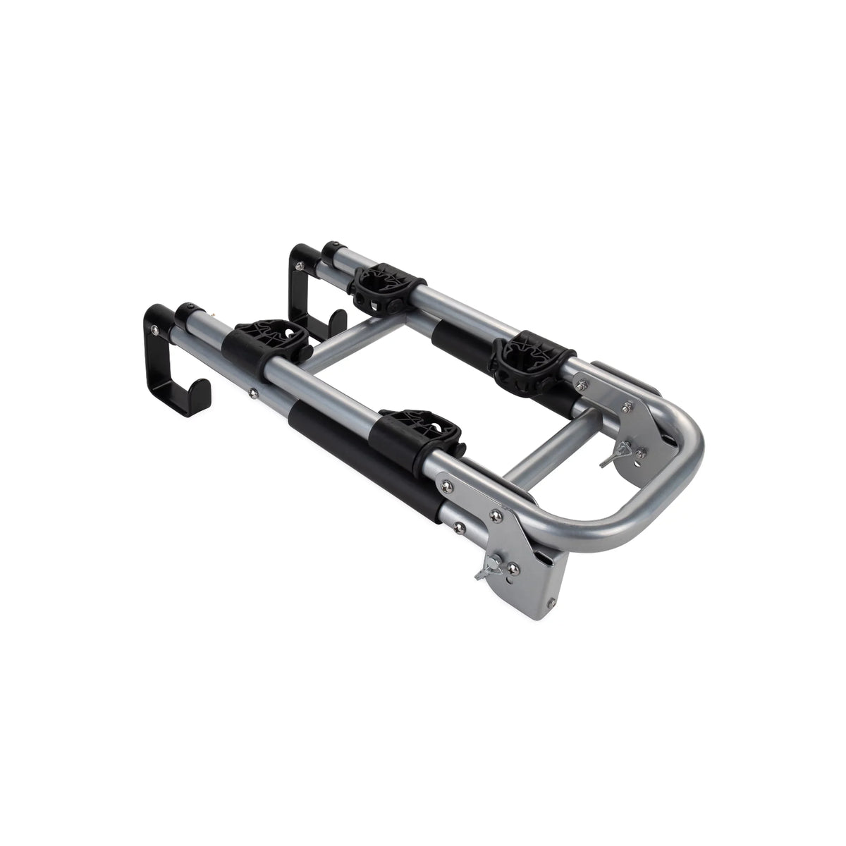 & Mount Bike (51492) Bikes Rack Silver | Holds 2 Ladder Camper/RV Black | Camco to Up