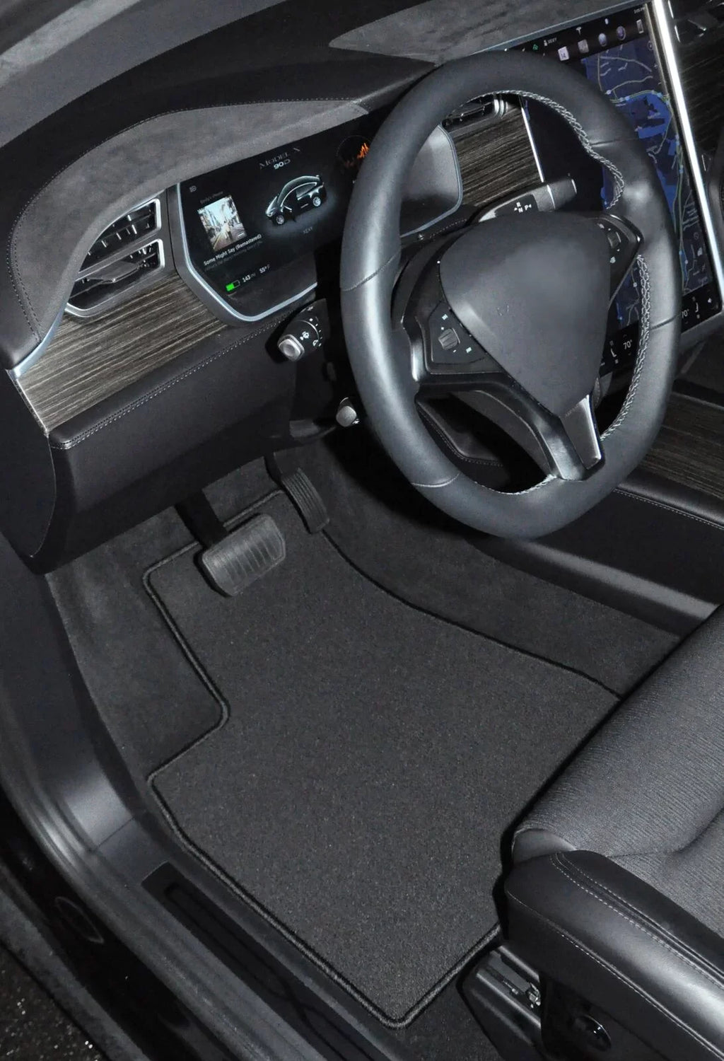 Medium 2014, 2016, 2018, - 2015, 2019 Mats, / w/ Seat Carpet 2017, Highlander Fit Rear Down Custom / Trunk Car GGBAILEY Cargo Floor Classic for Mats Black Mat