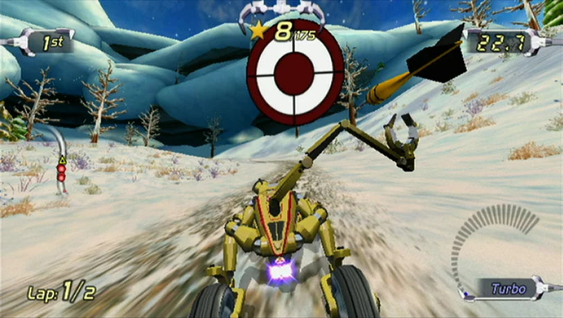 Racing Excitebots: Wii Nintendo - Trick