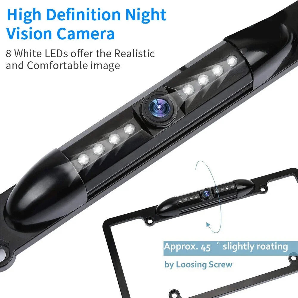 Definition Universal Night Images - - Clear IP68 - Fit Onemayship View High Vision Backup Rear Waterproof Camera -