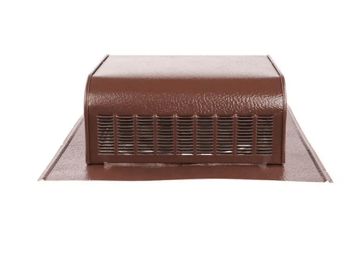in. Flow Louver Vent (FBC) Area Pack) Master Net sq. Back 60 Brown Aluminum Roof in - Free GAF (8 Slant