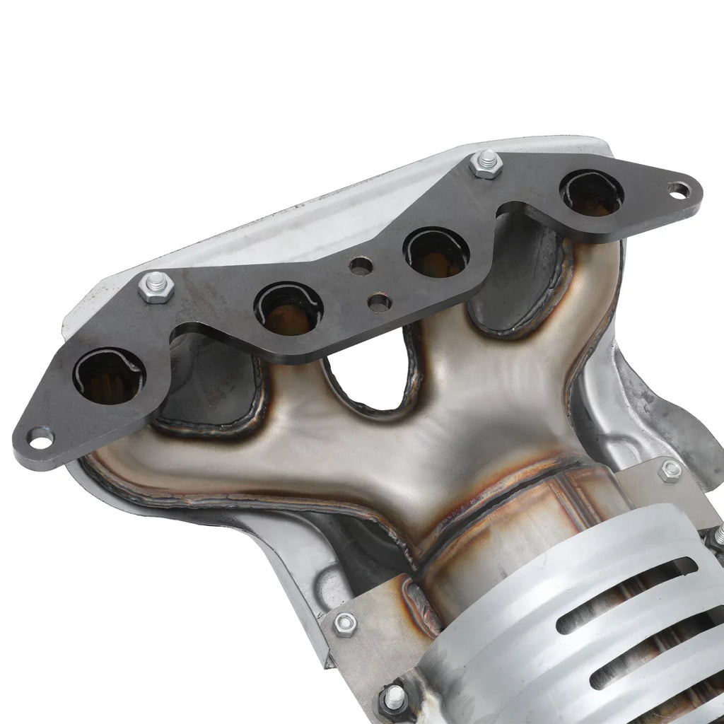 1.7L Fits with LX 2001-2005 Manifold CX Exhaust For with Converter M-AUTO Honda Catalytic Models HX Shield Engine VX Civic, DX Heat