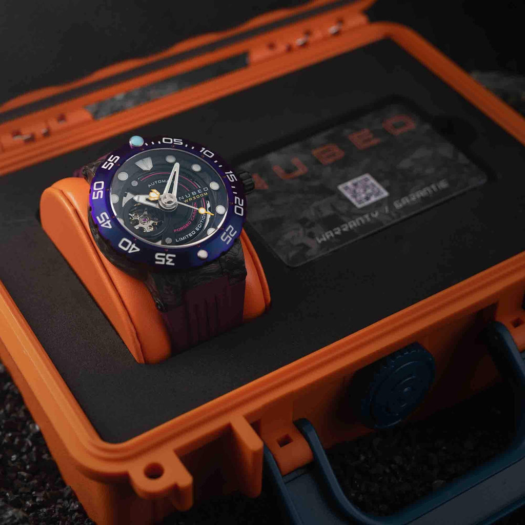 Forged Carbon Purple Edition Opportunity Fiber Limited Automatic Nubeo