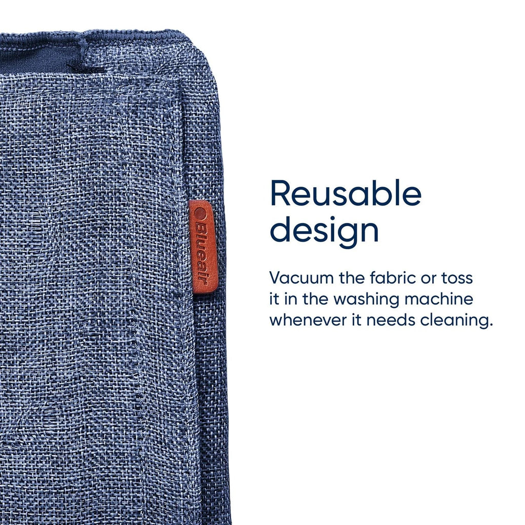 Pet Blue 211+ Night Pollen, Navy Pre-filter Dust, Fabric Pre-filter, Pure Blueair Washable Traps Waves Hair Blue & Auto