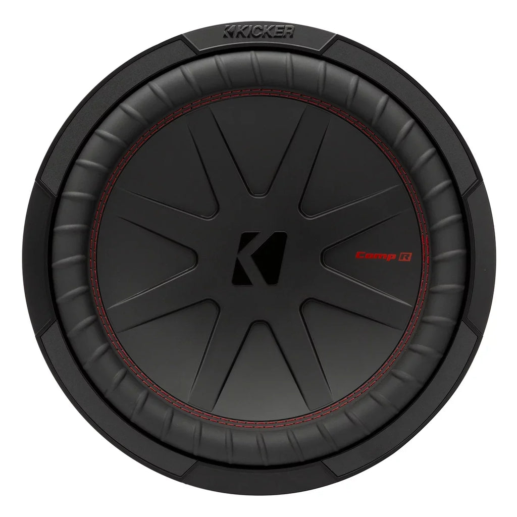4 Audio DVC Black Car 12 Ohm Subwoofer, Inch 1000W CompR KICKER Max Power