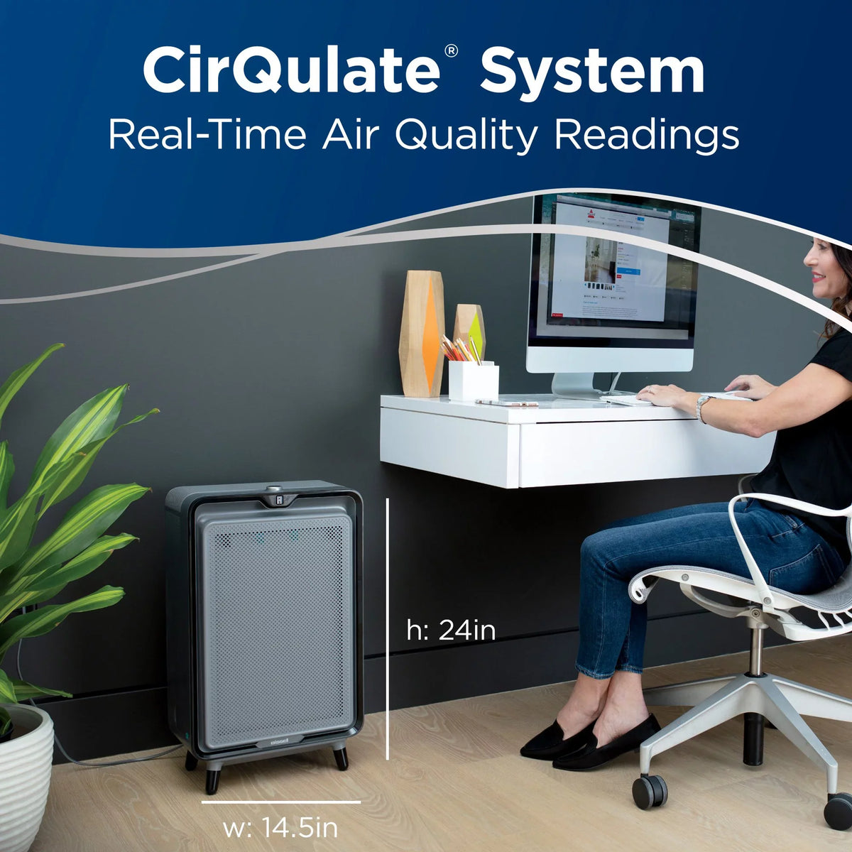 ft., for sq. 266 air200 up AeroFresh 3330W Air BISSELL to rooms Purifier