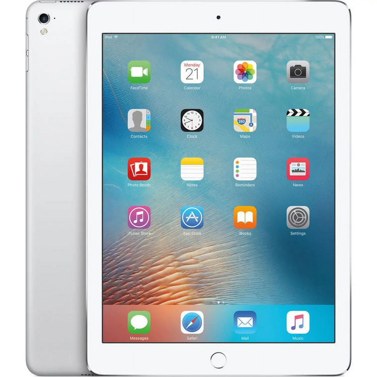 WiFi Pro Silver 32GB iPad 9.7" (Refurbished) Restored (MLMP2LL/A)(2016)