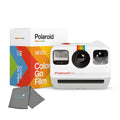 Color Go Bundle, Instant Set, Instant a Film Camera Lumintrail Instant Starter with with Camera Cleaning Lens Polaroid 16 Go Cloth… Mini Polaroid White