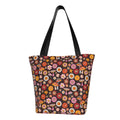 Bag Shopping Retro 70s Capacity Groovy Bag,Shoulder Lukts Large Tote Bag Hippie Handbags Women'S Hobos