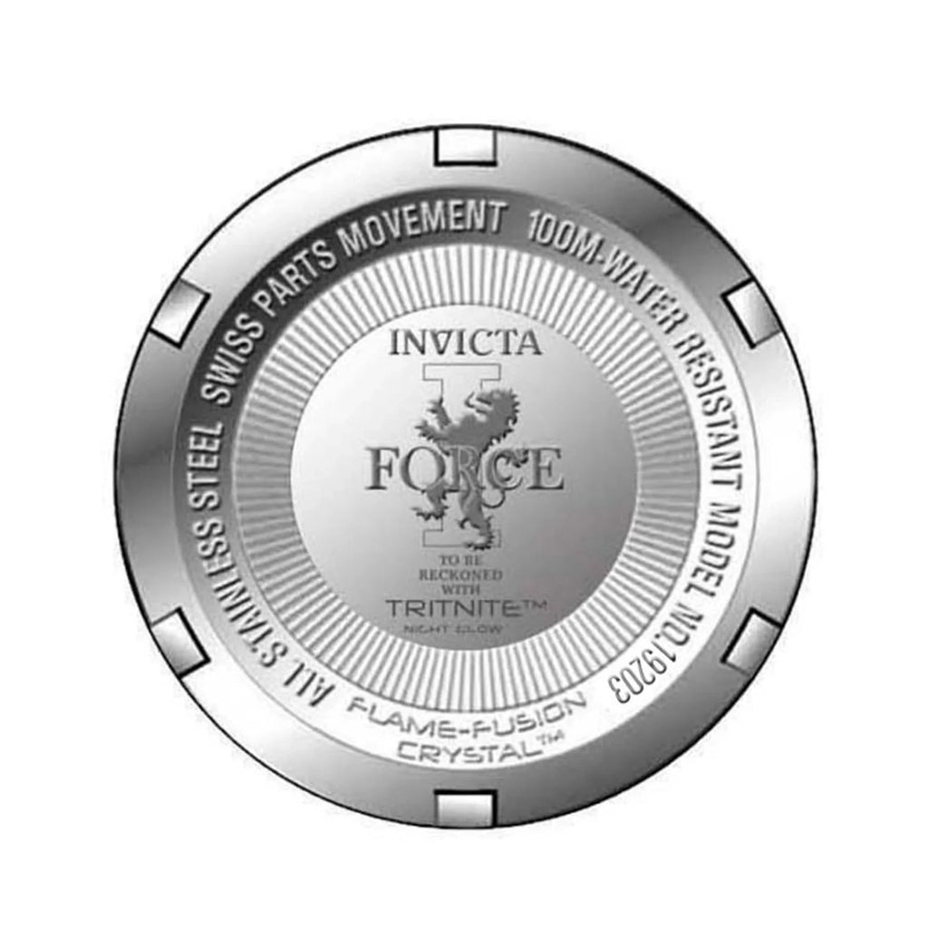 Invicta Display 19203 Watch Two Analog Swiss Quartz I-Force Tone Men's