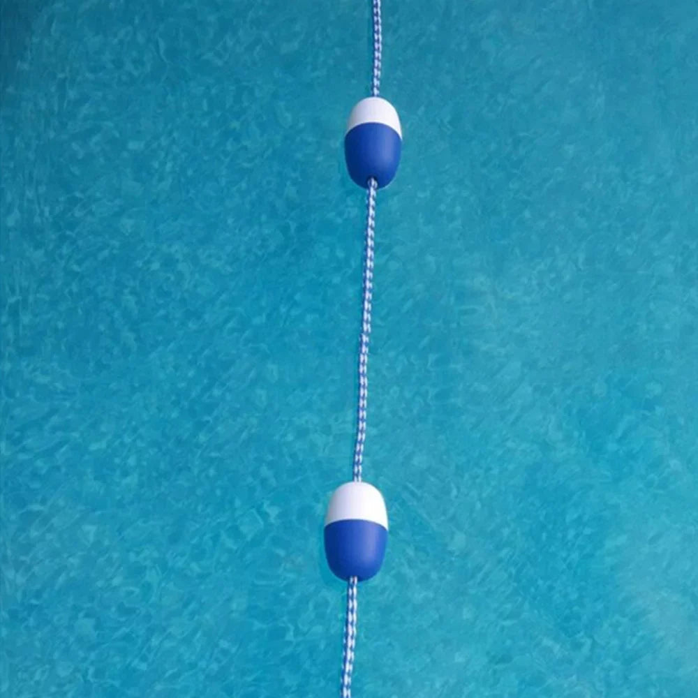 Divider Safety Divider Cordon Lin Pool White Lane Pool Rope Pool 5m Safety Float Lines and 16.4 / Festnight ft Rope Blue