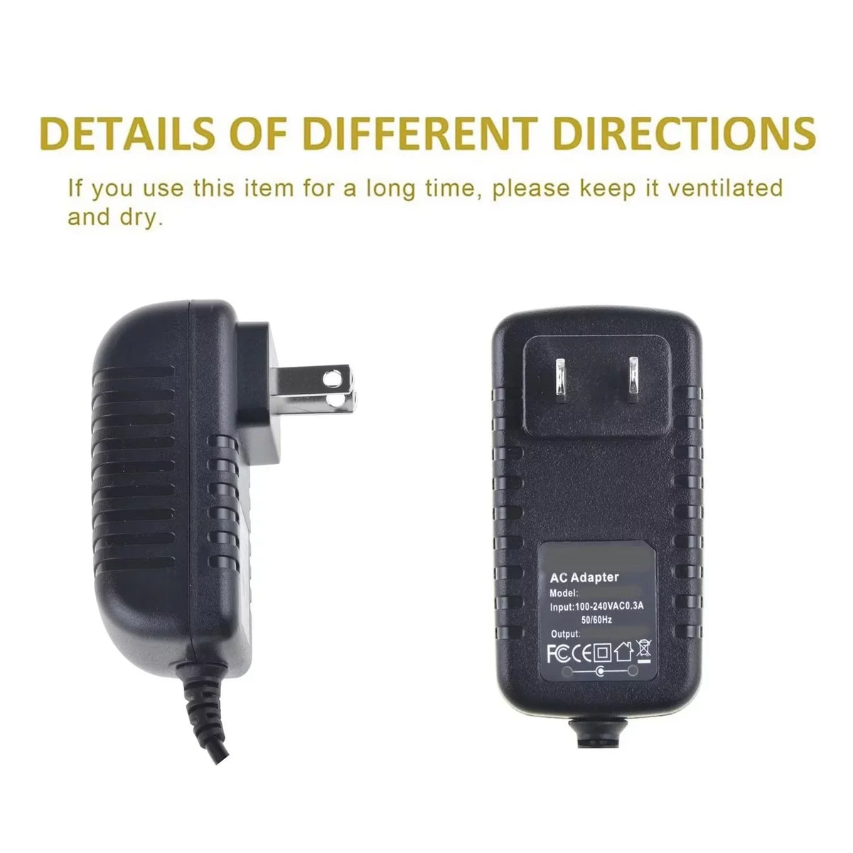 FR-2 Fostex FR2LE Flash Mixer Cable Charger Cord Adapter Power Compact FR2 Field Mains Recorder For FR2-LE / DC PSU Supply AC CJP-Geek