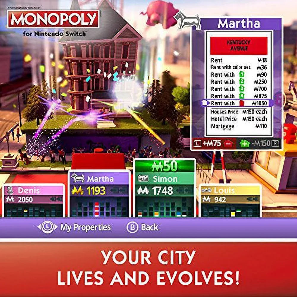 [video MONOPOLY FOR NSW game] (US) NINTENDO SWITCH [video game]