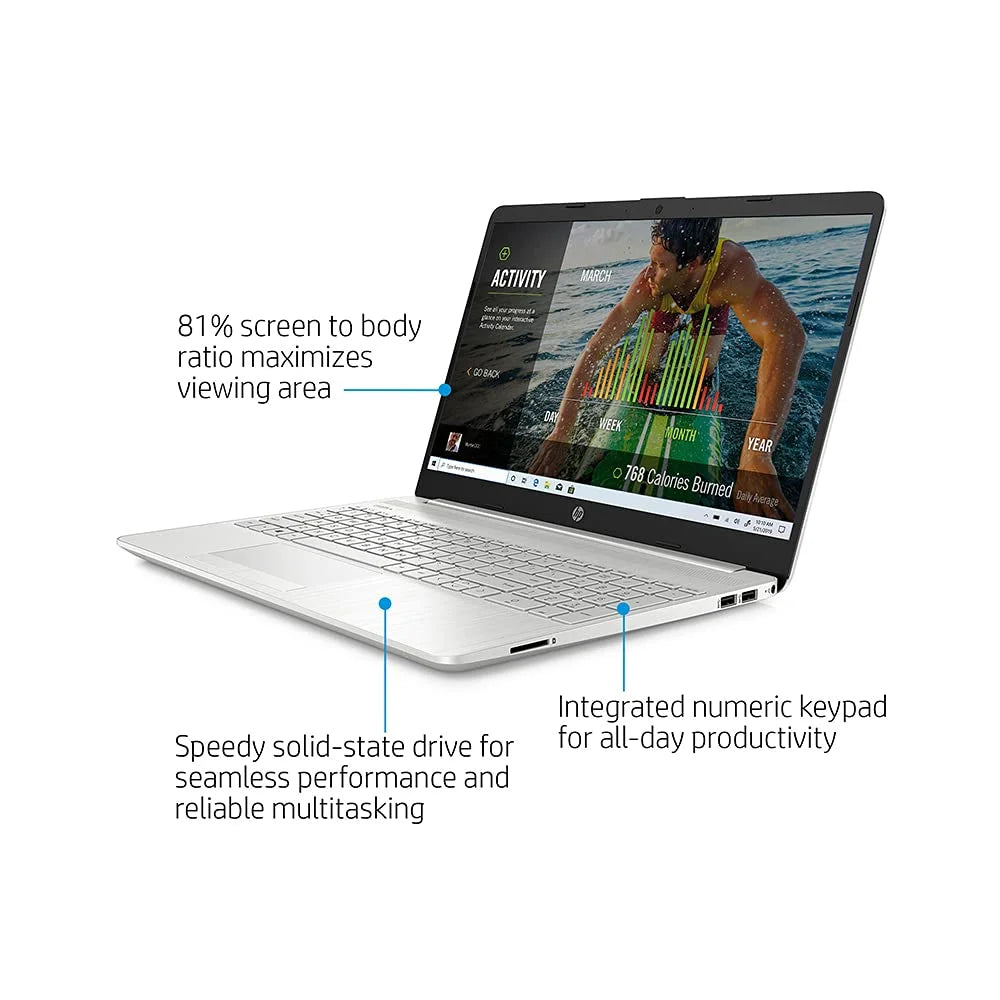 FHD Core SSD, Gen HP Intel i7-1065g7), RAM, Intel PCIe 10, USB Iris 15.6" HD Laptop Webcam, 2021 i5-1135G7(Beats 12GB 11th Stereo 512GB Windows Xe Card DDR4 Speakers, 32GB Silver, Computer, Graphics,