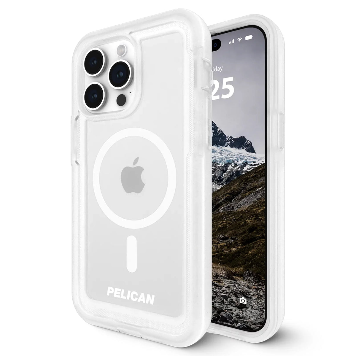 Clip Belt iPhone Max Pro with [MagSafe - Pelican Case Voyager Clear Compatible] Holster Series 15