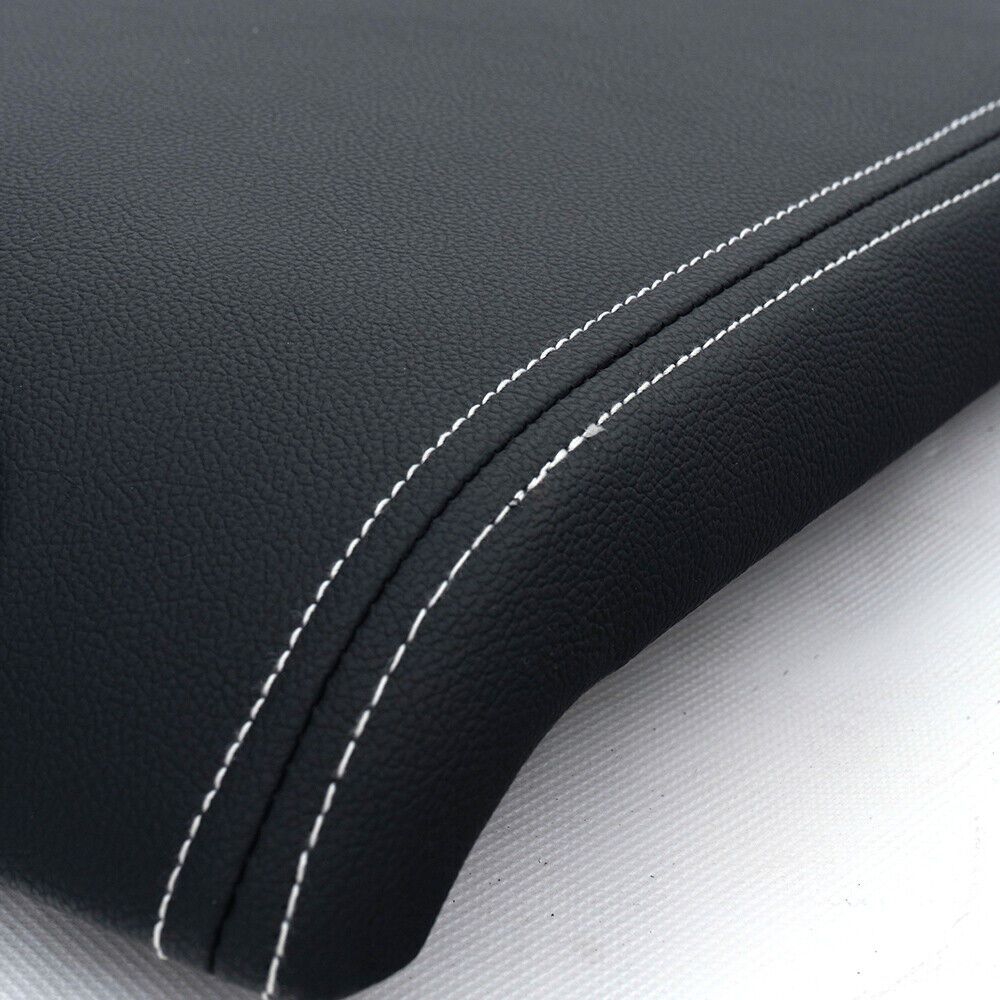 For Console Cover Center F150 2009-2014 Arm Black New Teledu Rest F-150 Fit Lid