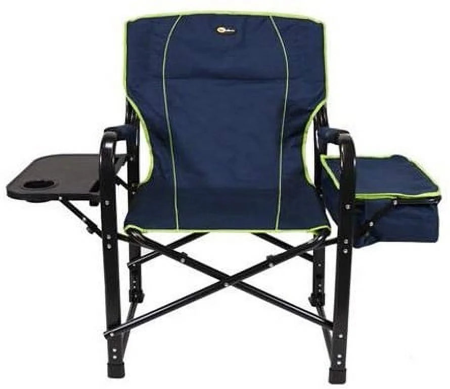Blue/Light With Faulkner Green El Dark Chair Cooler - Capitan Folding Director'S 69230