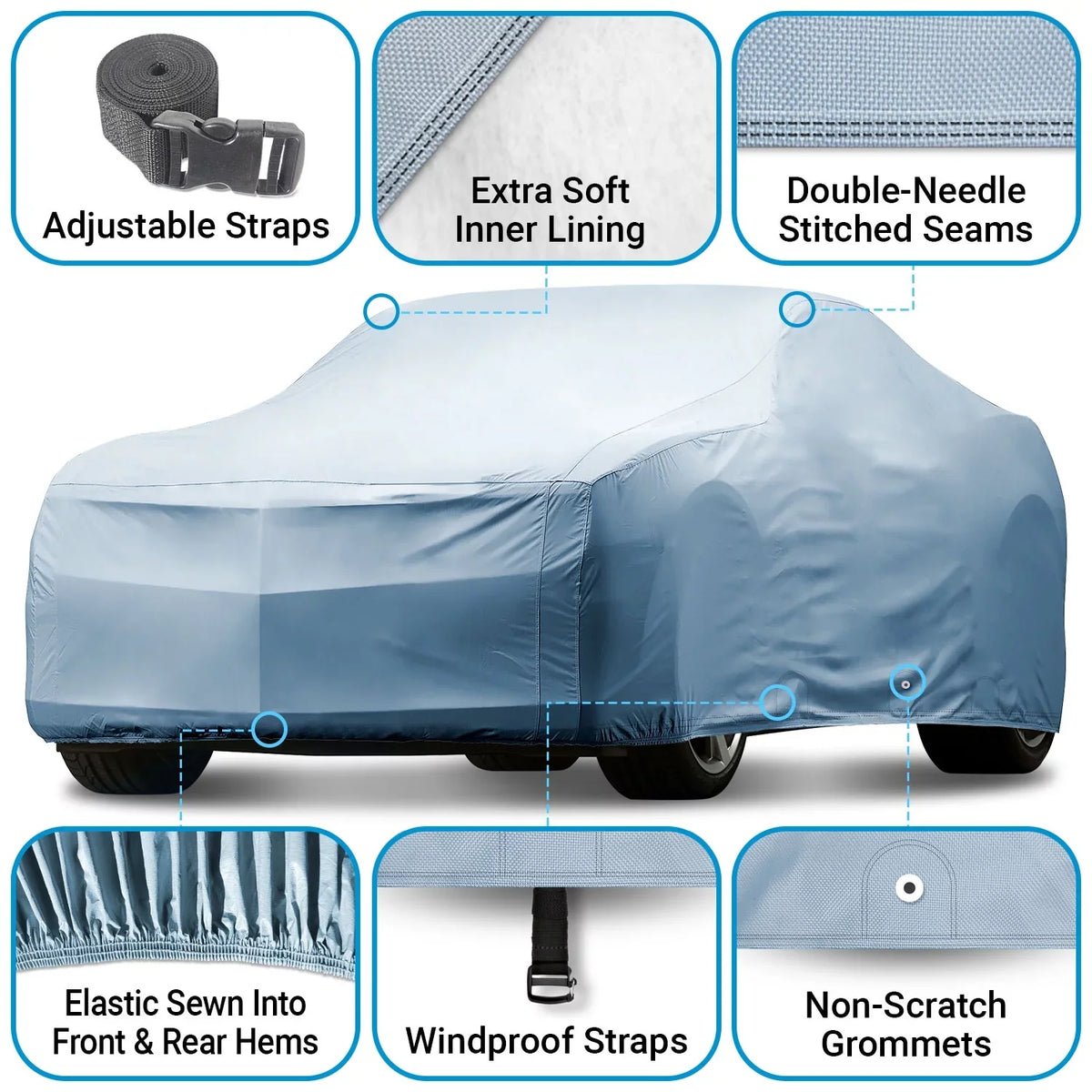 All-climate Miata] Cover Fits: Custom Waterproof [Mazda 2016-2023 Car