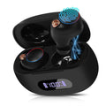 Bluetooth Black, 5.2 Lenovo with Note Compatible Bass Charging Wireless Earbuds Connect, UrbanX Connection, Case, liquid Dual Balanced, Boost Bluetooth Resistance, K10 + IPX5 True