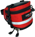 Lone Seat Deluxe Bag Peak Red Expandable Bicycle